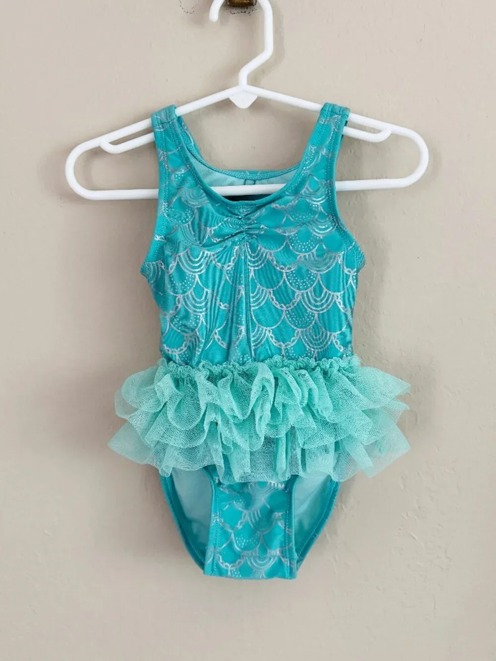 Car & Jack Mermaid Swimsuit with Tulle Skirt • 18 Months